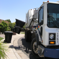 Garbage truck